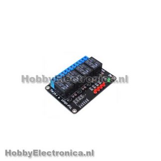 Relais module 4 kanaals