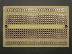 Adafruit Perma-Proto Half-sized Breadboard PCB back