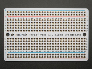 Adafruit Perma-Proto Half-sized Breadboard PCB