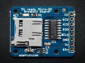 MicroSD card breakout
