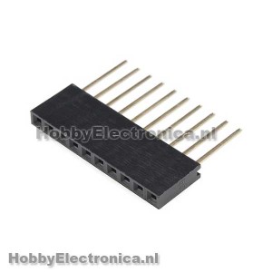 Stackable header 10-pin