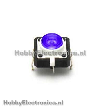 LED Tactile button blauw