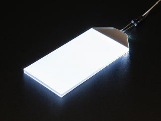 Witte LED Backlight module groot 45mm x 86mm