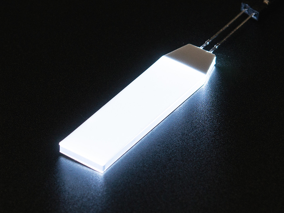 adelaar Peer werkzaamheid Witte LED Backlight module klein 12mm x 40mm