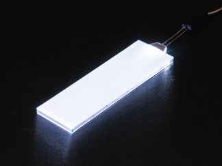 Witte LED Backlight module medium 23mm x 75mm