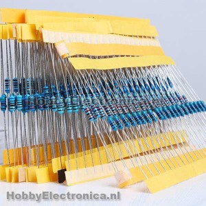 Weerstanden kit 400 stuks