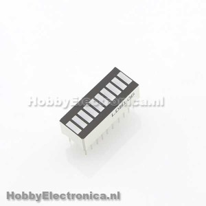10 Segment LED bar groen