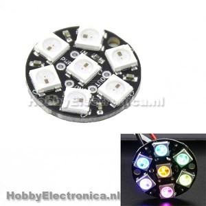 WS2812 5050 RGB LED Ring 7