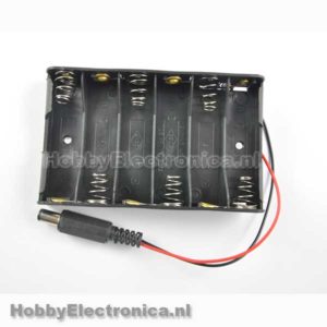 Batterij houder 6 x AA