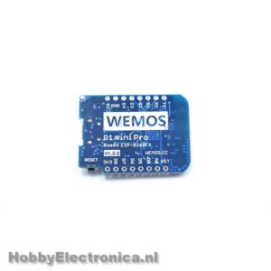 Wemos D1 mini pro back
