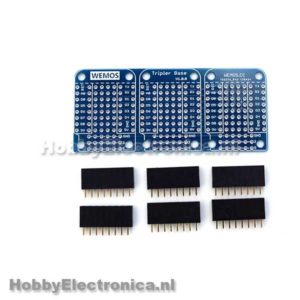 Tripler base Wemos shield