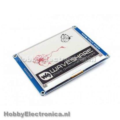 E-Ink display 4.2inch rood
