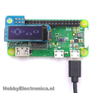 OLED 0.91inch 128x32 wit RPI