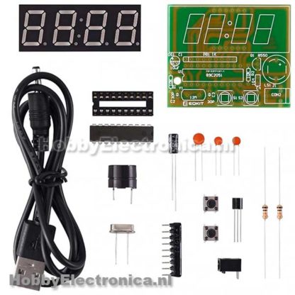 Digitale klok soldeer kit