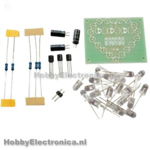 Hart met leds kit