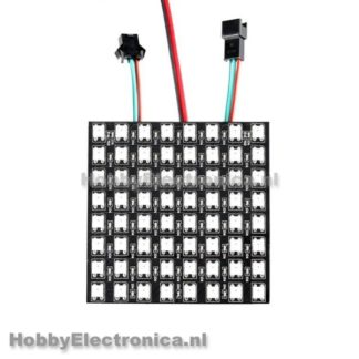WS2812B LED paneel 8 x 8