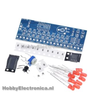 LED looplicht module met NE555 CD4017 5V SMD kit